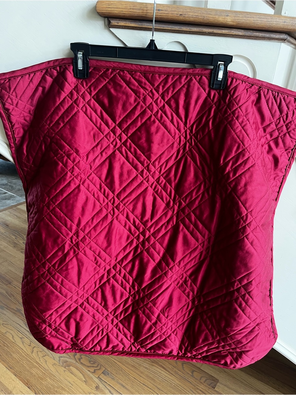 Set of 2 Ralph Lauren 100% cotton quilted Euro shams